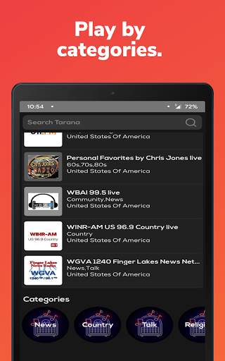 Tarana Radio - Free Live AM, FM Radio Stations screenshot 18