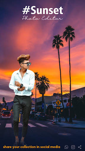 Sunset Photo Editor 7 تصوير الشاشة