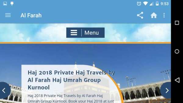 Al Farah Best Haj Umrah Group Kurnool screenshot 5