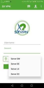 SX VPN screenshot 2