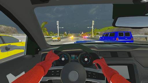 Real Highway Car Racing Games screenshot 1