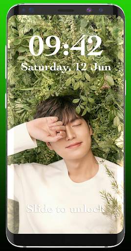 Lock Screen for Lee Min Ho:   Wallpapers 5 تصوير الشاشة