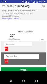 Burundi news daily screenshot 2