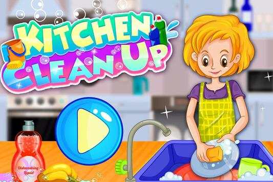 Kitchen Clean up screenshot 1