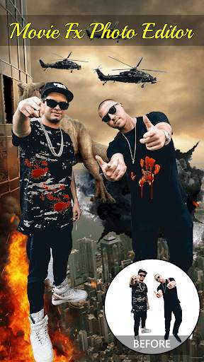Movie Effect HD Photo Editor: Fire Effect screenshot 3