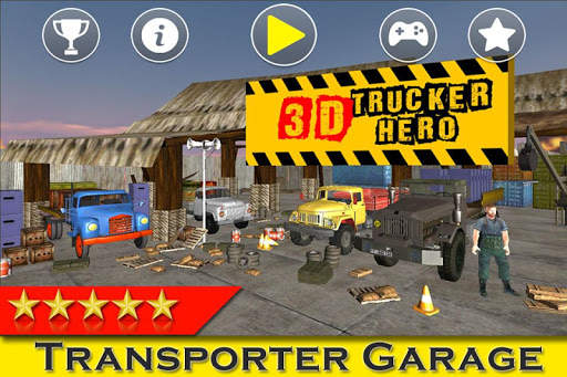 Trucker Hero - 3D Game screenshot 1