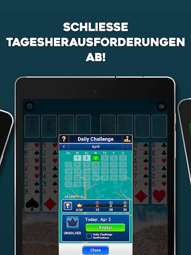 FreeCell Solitaire Kartenspiel screenshot 13
