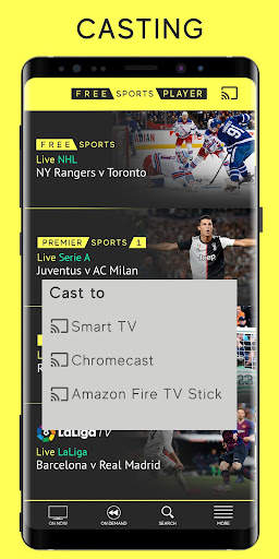FreeSports Player 4 تصوير الشاشة