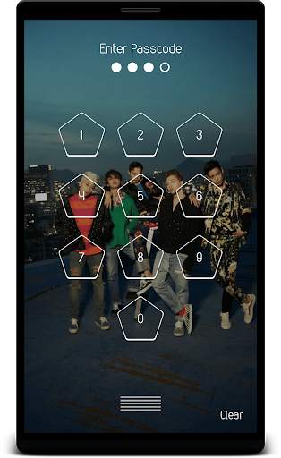 BigBang Lock Screen 5 تصوير الشاشة