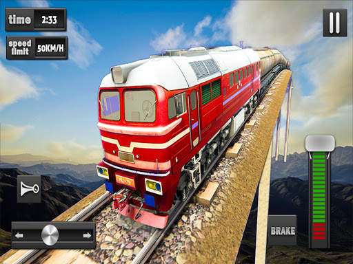 Impossible Air Train Driving Simulator 2020 screenshot 1