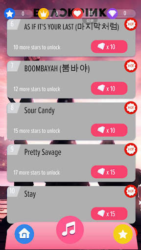 Piano Tiles: Black Kpop Pink screenshot 4