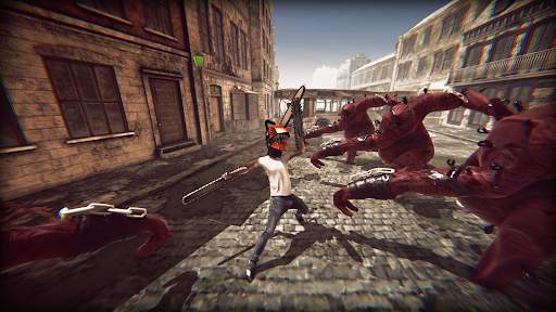 Chainsaw Man vs Zombie Fight screenshot 2