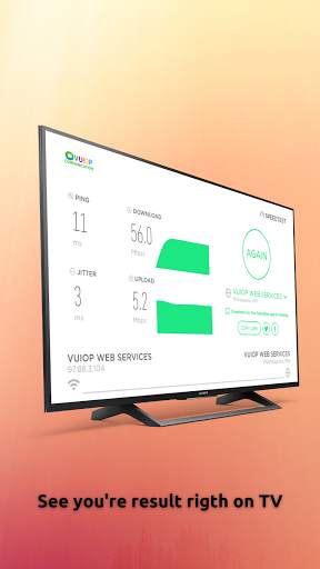 Network Speedtest for Android TV screenshot 3