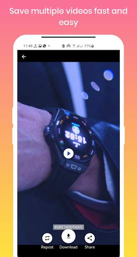 GBinsta - Saver for Instagram, IGTV, Story & Reels screenshot 8