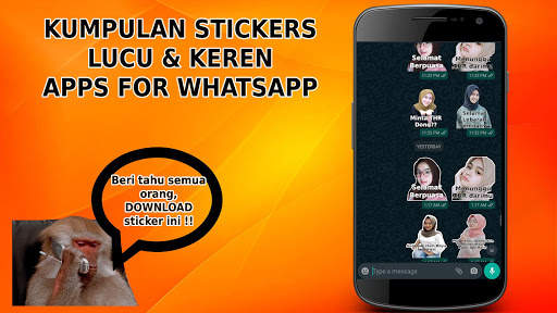 Kumpulan Stickers Lucu Apps For WhatsApp screenshot 4