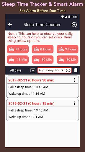 Sleep Time Tracker & Smart Alarm screenshot 7