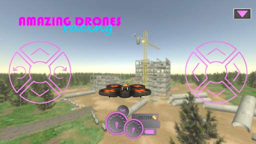 Amazing drones: racing screenshot 3