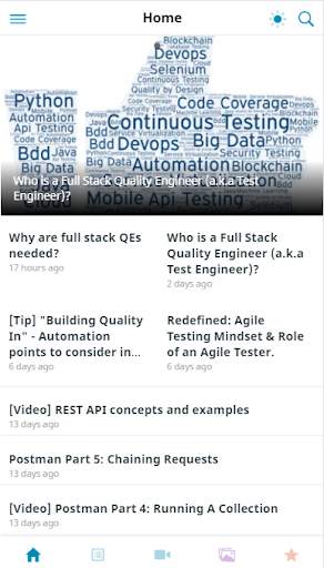 Software Testing - SDET / Full Stack QE скриншот 1
