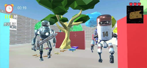 Zombies & Robots 3D screenshot 3