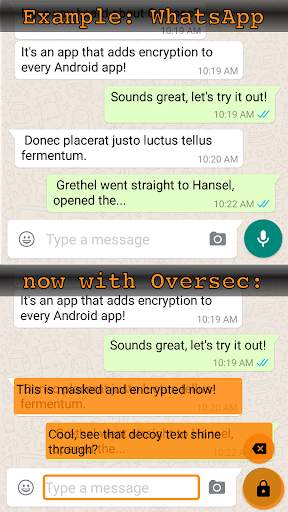 Oversec screenshot 1