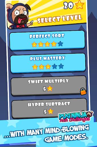 Math Games: Pug Ninja Maths Challenges screenshot 4