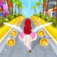 Unicorn Runner 3D : Running Games 2021 icon