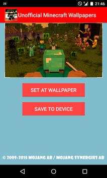 Unofficial Minecraft Wallpaper screenshot 4