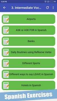 How to learn Spanish Exercises for Beginners screenshot 5