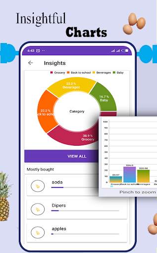 Grocery Shopping List ,Expense tracker - Shoof screenshot 7
