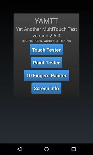 Yet Another MultiTouch Test screenshot 1