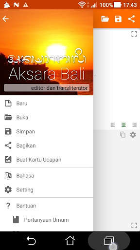 Transliterasi Aksara Bali screenshot 1