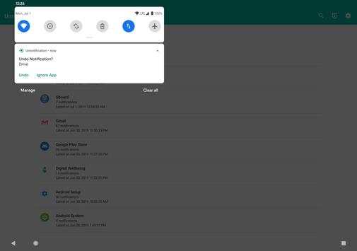 Unnotification 7 تصوير الشاشة