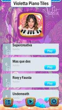 VIOLETTA Piano Tiles screenshot 2