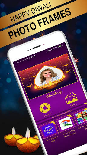 Happy Diwali Photo Frame 2020  Diwali Photo Editor screenshot 3