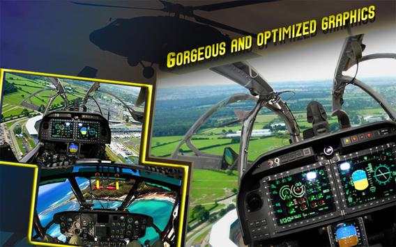 Helicopter driving simulator screenshot 6