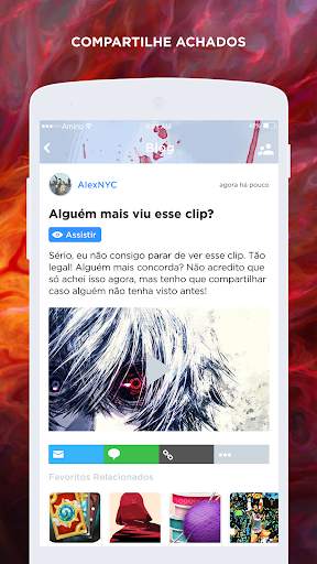 Tokyo Ghoul Amino em Português screenshot 5