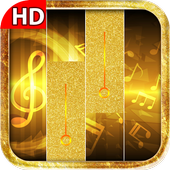 Gold Piano Tiles 🌟 icon