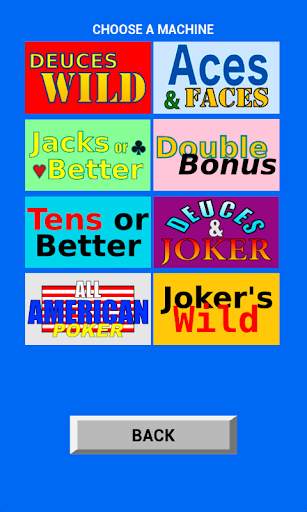 Video Poker Paradise Free screenshot 1