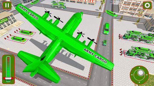 US Limo Army Car Transporter Game: Car Transport screenshot 4