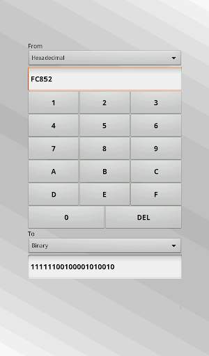 Number System Converter   CALC screenshot 4