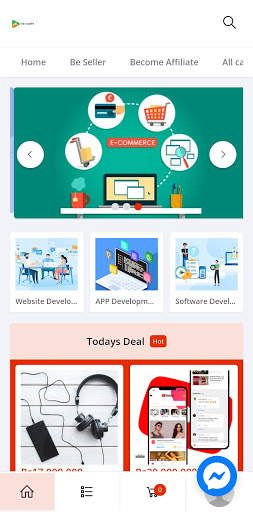 We-Mart  : Online Shopping App स्क्रीनशॉट 1