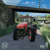 Farming Tractor Driving Sim - Tractor Pulling icon
