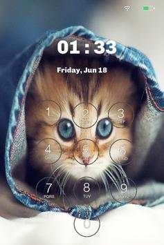Cat Lock Screen скриншот 3