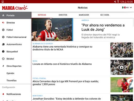 MARCA Claro screenshot 9