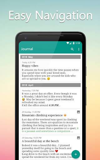 Private Journal - With Calendar, Lock, Themes 2020 5 تصوير الشاشة