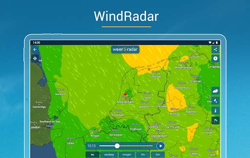 Weer & Radar - regenradar screenshot 13