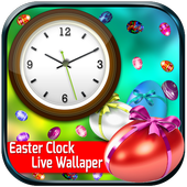 Easter clock live wallpaper icon