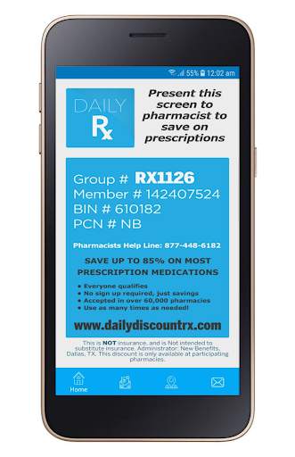 Daily Discount Prescription Drug App screenshot 1