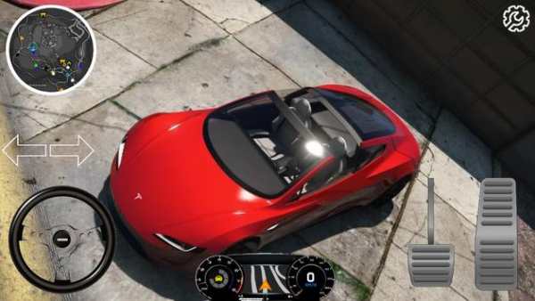 Driving School: Tesla Roadster 2020 screenshot 3