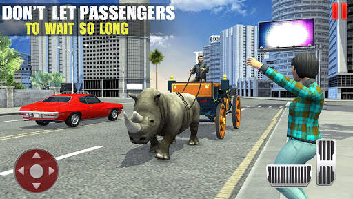 Rhino Taxi Offroad City Transport Simulator screenshot 1